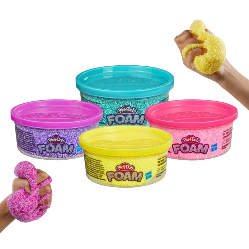 Play-Doh Foam Teal Single Can of Modeling Foam for Kids 3 Years and Up, 3.2  Ounces
